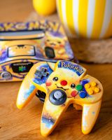 Nintendo 64 Konsole - Pokémon Custom Skin (N64) Nordrhein-Westfalen - Porta Westfalica Vorschau