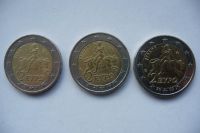3 Stück, 2Euro-Münzen, Griechenland "EYPO / Stier", 2002 und 2009 Bayern - Schwarzenfeld Vorschau
