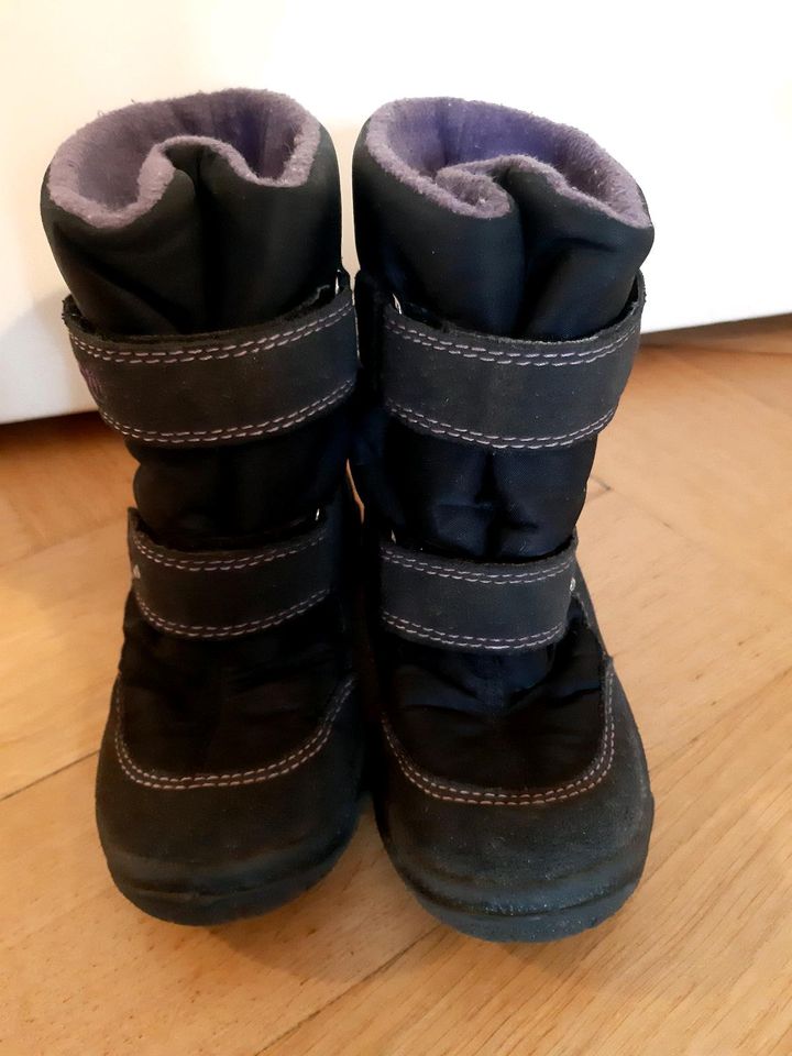 Winterstiefel Goretex Superfit 26/27 lila schwarz glitzer girl in München