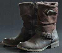 Stiefel mit flauschig warm gefüttertem Schaft, dunkelbraun Bayern - Eichenau Vorschau