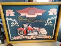 Harley Davidson Holzbild Baden-Württemberg - Eggenstein-Leopoldshafen Vorschau