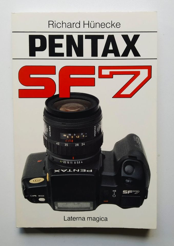 Buch: Pentax SF 7 (SF7) v. Richard Hünecke (Laterna Magica, 1989) in Köln