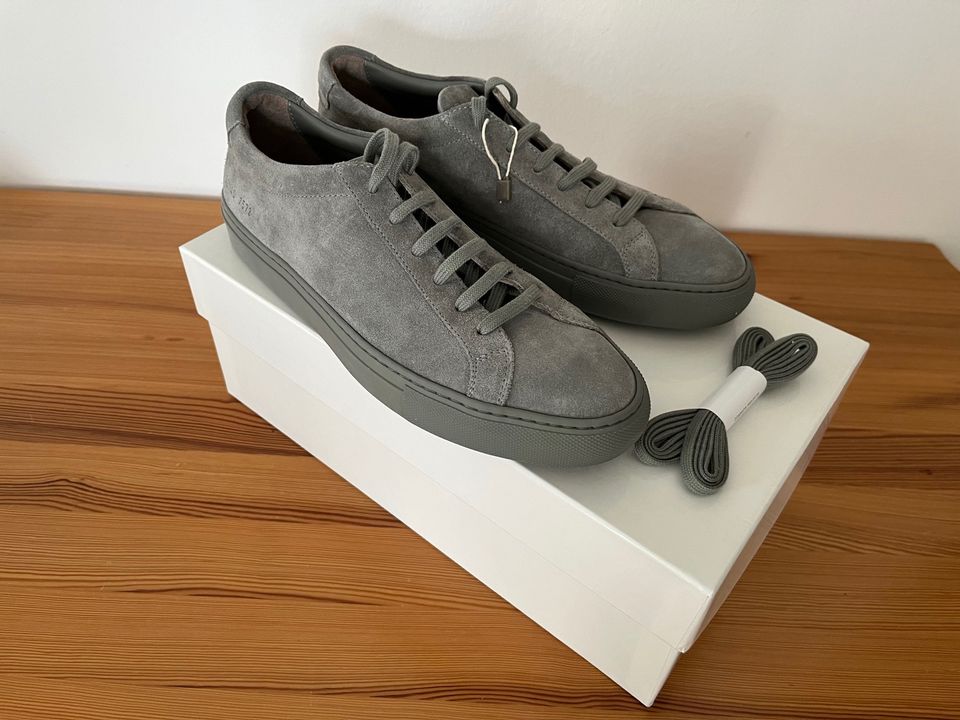 COMMON PROJECTS Achilles low 40 Velour grey (NP:429,-€) *NEU* in Frankfurt am Main