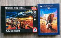 2 Puzzle je 1000Teile Elefanten + Stadt am Meer Niedersachsen - Hammah Vorschau