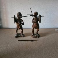 Afrikanische Figuren im Set mit Speer ca. 20cm Rheinland-Pfalz - Platten Vorschau