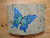 Deko gemalter Schmetterling in Mosaikoptik Bayern - Eggenthal Vorschau