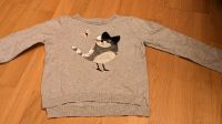 Pullover Mädchen grau Vogel Wendepailletten H&M Größe 110 116 Bayern - Schrobenhausen Vorschau