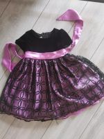 Festliches Kleid lila schwarz Gr 92 Saarland - Losheim am See Vorschau