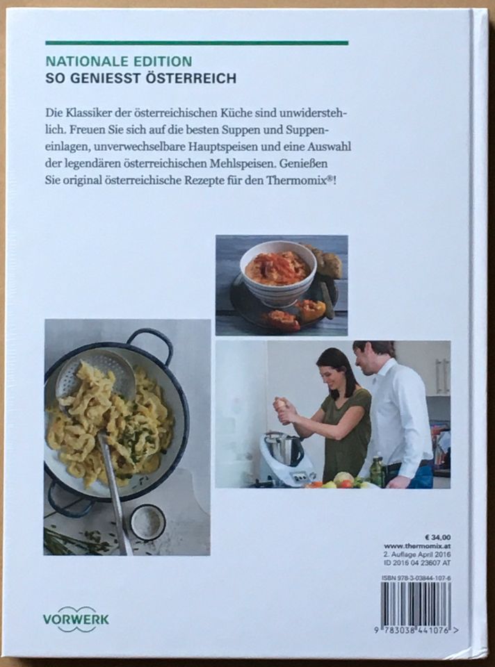 Kochbuch Vorwerk Thermomix TM 5 - So genießt Österreich in Hamburg