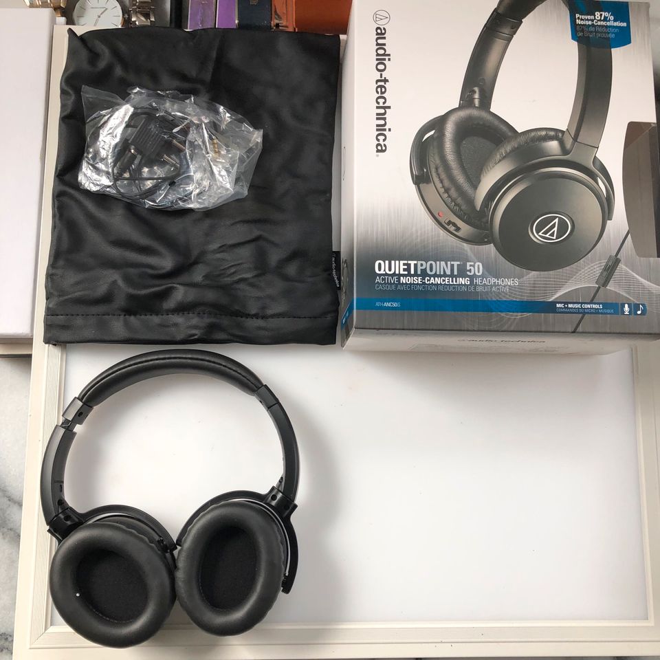 KOPFHÖRER AUDIO TECHNICA QUIETPOINT 50 wie NEU ! in Horhausen (Westerwald)