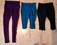 Leggings spitze schwarz rot türkis S/M goa hippie Festival sommer Baden-Württemberg - Merzhausen Vorschau