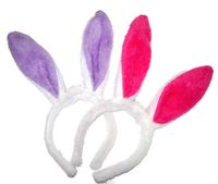 2x LED Haarreif Bunny Hasenohren Kopfschmuck Blinklicht Fasching Thüringen - Arnstadt Vorschau