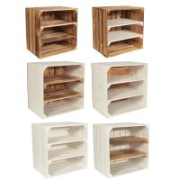 CHICCIE Weinregal Wino 40x40x30cm 2x Ablage - Weinkiste Regal Nordrhein-Westfalen - Heiden Vorschau