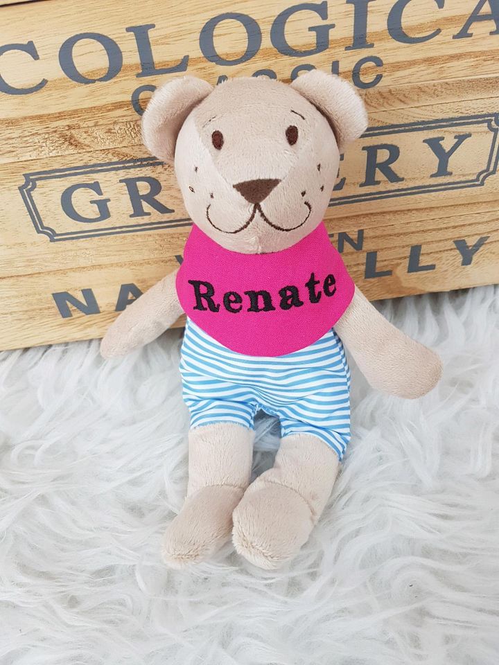 Neu❤Bärchen Personalisiert❤Teddy,Geschenk,Geburtstag,Mitbringsel in Dautphetal