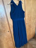 Plissee Kleid Gr. 42/44 marineblau (c&a) München - Au-Haidhausen Vorschau