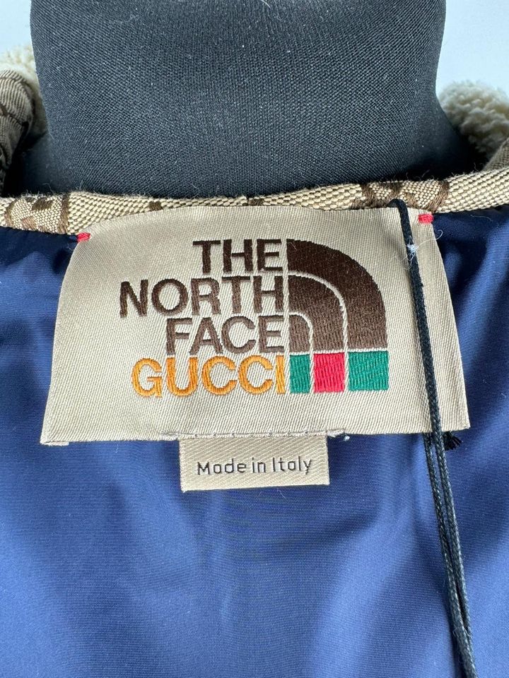 Gucci The Northface GG Jacke Jacket Kapuzenjacke Jacke Fleece Gr. in Wolnzach