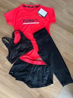 Kleiderpaket Puma Adidas Under Armour S/M Shorts Tshirt Sport BH Baden-Württemberg - Edingen-Neckarhausen Vorschau