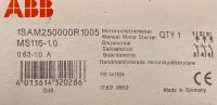 ABB Motorschutzschalter MS116-1.0 1SAM250000R1005 NEU OVP Saarland - St. Ingbert Vorschau