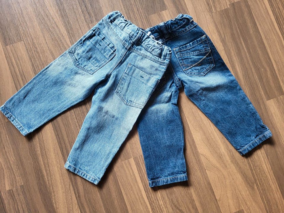 Jeans, 2er-Set, Kinderkleidung, Größe 80 in Bergtheim (Unterfranken)