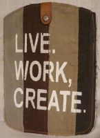 Tablet-Tasche LIVE. WORK, CREATE. 23x30 cm - 21607017 Neu Nordrhein-Westfalen - Minden Vorschau