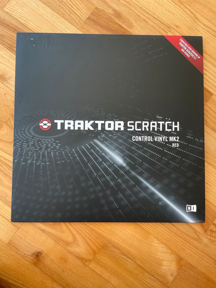 Traktor Scratch, Control Vinyl MK 2, Red in Gottmadingen