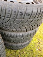 Winterreifen auf Stahlfelgen  Dunlop 205/55 R 16 Niedersachsen - Zetel Vorschau