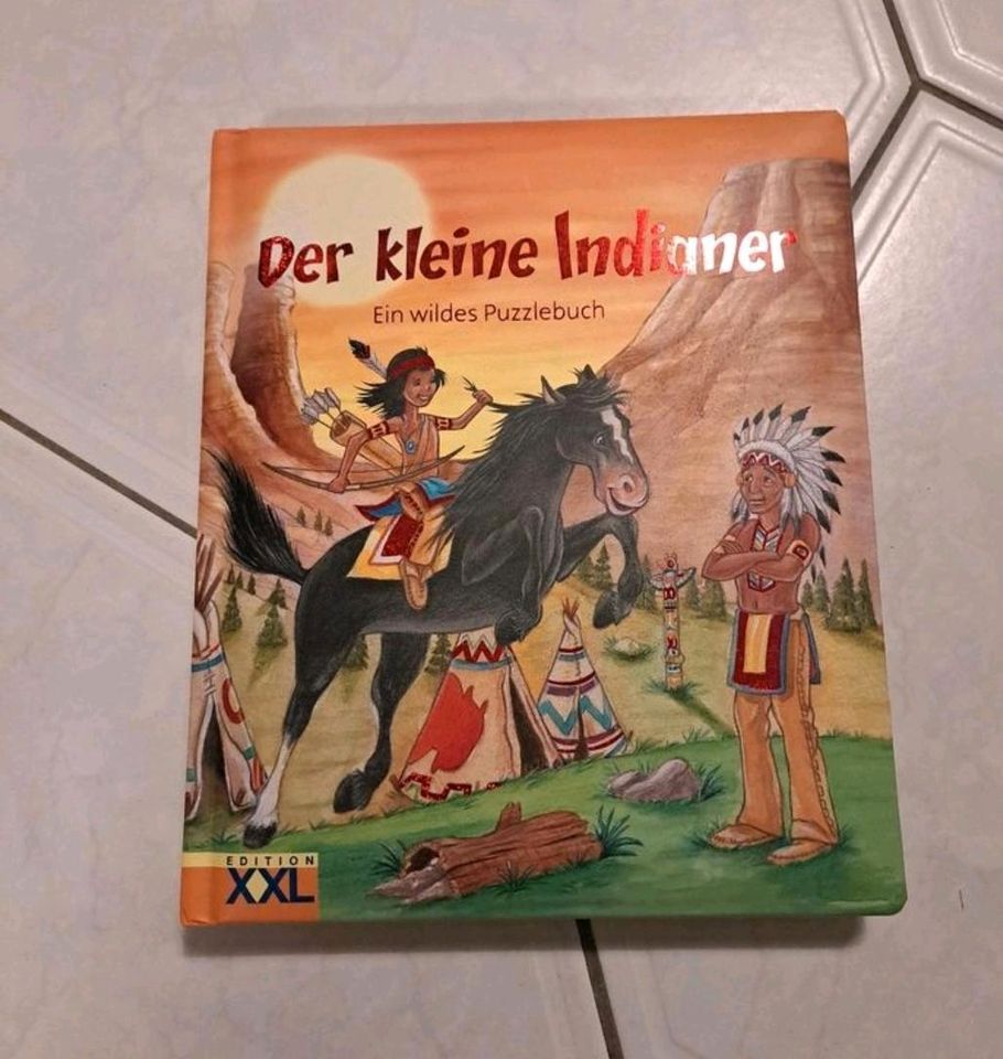 Kinderbuch Der kleine Indianer Puzzlebuch in Panketal