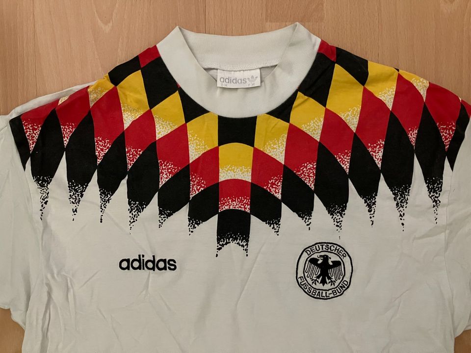 Adidas 90er Deutschland Nationalmannschaft Training Trikot Shirt in Hanau