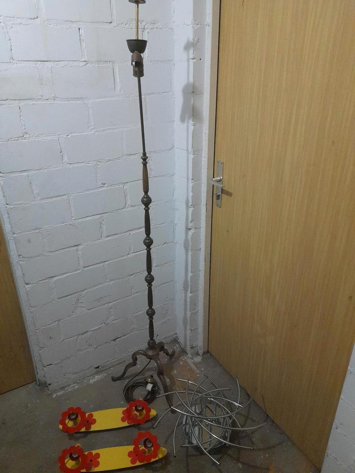 AntikerLampenfuß Messing Kinderzimmer Strahler Lampe Spot in Hünstetten