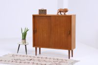 Schmale Hellerau Kommode 60er Jahre | Mid Century Flur Schiebetüren Schrank Modell 605 Vintage Retro Holz Berlin - Tempelhof Vorschau