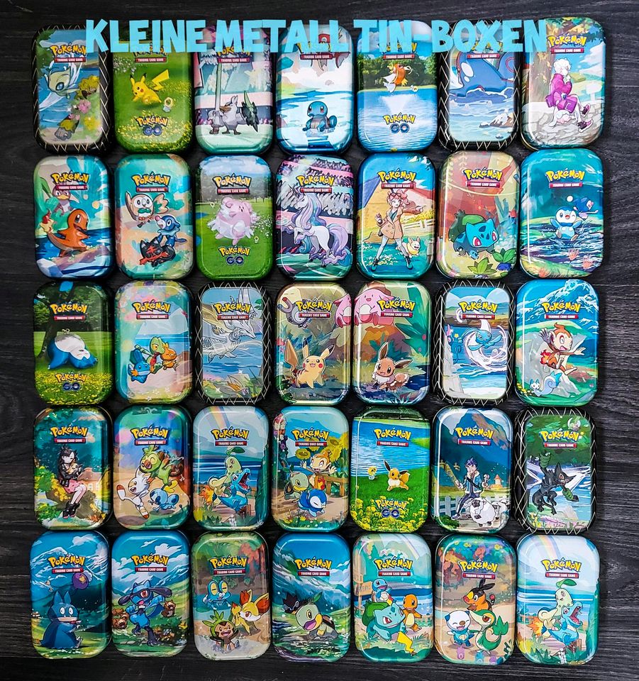 ➡️300 Originale! + ULTRA & 25 Legendäre, Holos/Rares + Pikachu Evoli TIN-BOX Bundle✅️ 100% Original XXL Sammlung | Pokémon-Karten Ab 2 Mewtu Mew Ab 4 Glurak | Pokemon-Karten | Geschenk Sammel-Karten✅️ in Idar-Oberstein