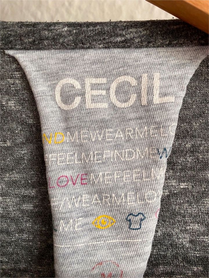Cecil Sweatshirt 7/8 Arm Gr. M in Halle