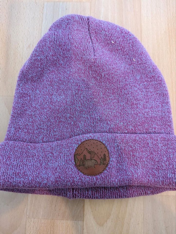 Kabak MÜTZE Beanie Winter Strick lila in Berlin