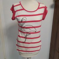 T-shirt Flamingo gr M L 38 pink streifen Top Shirt Nordrhein-Westfalen - Heinsberg Vorschau