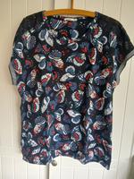 Cecil Damen Shirt Neu XXL Größe 46 blau weiß maritim Motiv Thüringen - Altenburg Vorschau