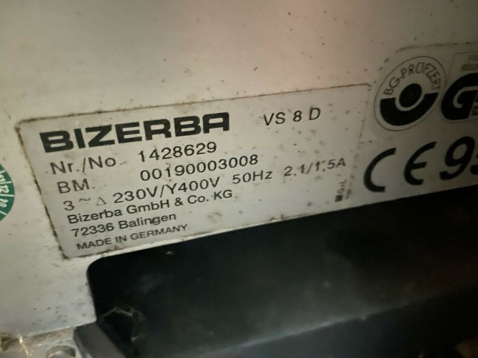Bizerba VS8D Aufschnittmaschine Vollautomatisch Automat in Motten
