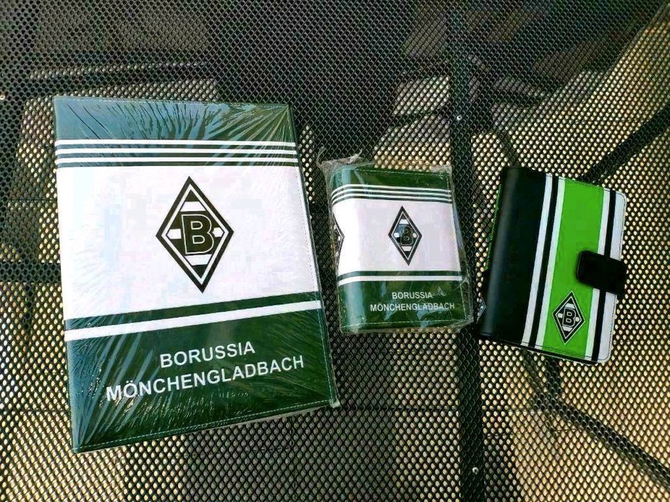 Schreibset Etui Mappe Bilder BMG Borussia Mönchengladbach neu in Gevelsberg