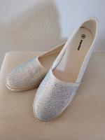 Graceland Espadrilles Slipper neu Glitzersteine Gr.40 Niedersachsen - Soltau Vorschau