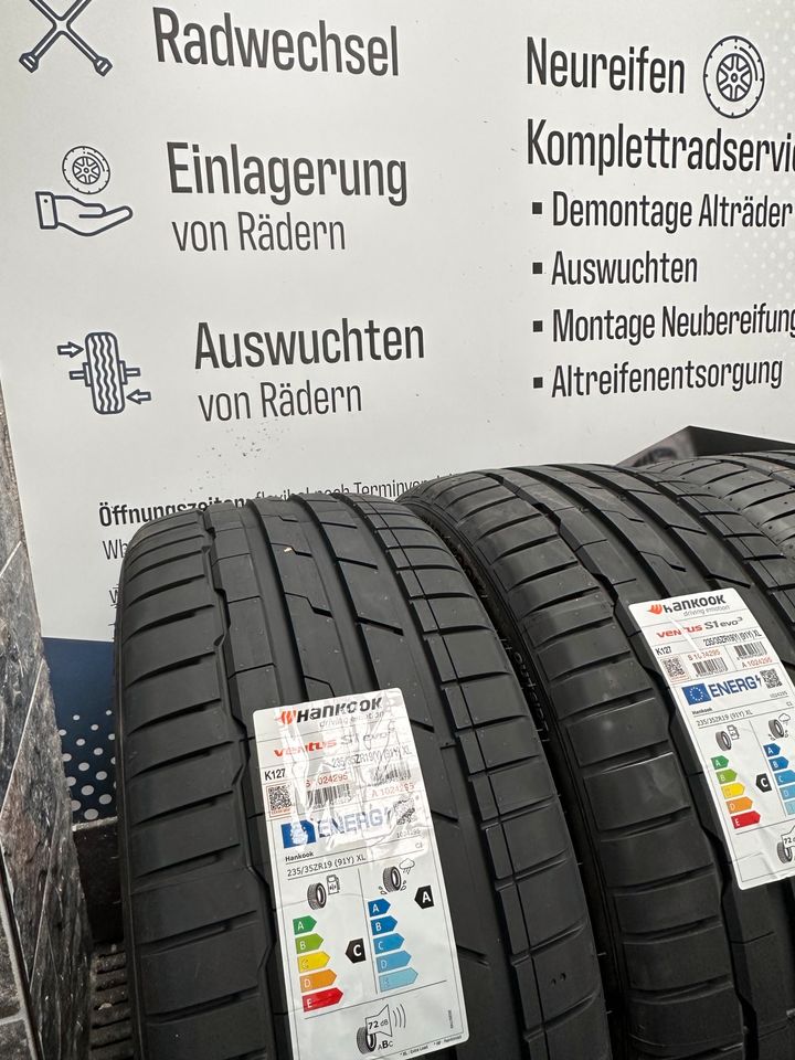 Mischbereifung Sommerreifen 235 35 19 255 30 R19 91Y Hankook Evo3 in Haiger