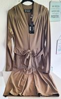 YAYA Shirt Kleid Mini Midi Kleid khaki taupe L 38/40 Bindegürtel Hessen - Steinau an der Straße Vorschau