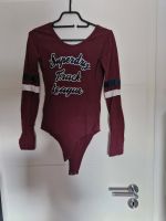 Body langarm Superdry Gr. XS bordeaux rot Print Nordrhein-Westfalen - Geldern Vorschau