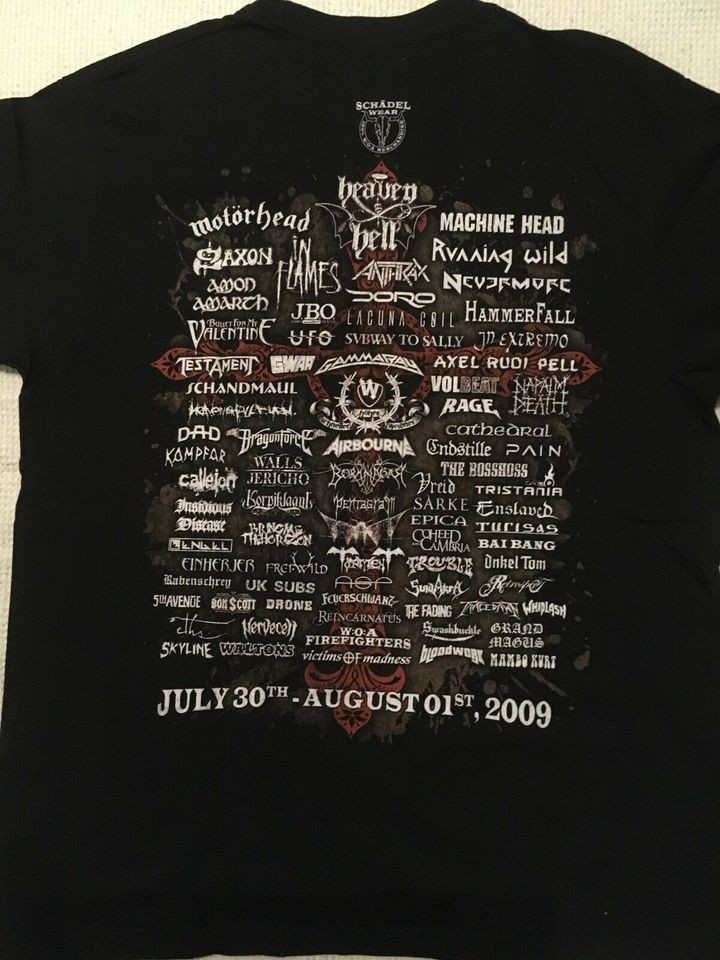 Wacken Open Air Festival T-Shirts - Diverse Varianten - Größe L in Berlin