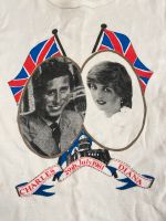 Vintage Lady Di/Diana and Charles wedding t-shirt 1981 Kreis Pinneberg - Tornesch Vorschau