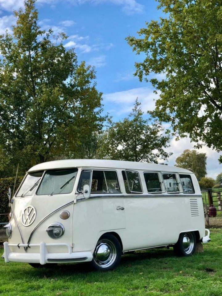 ! Oldtimer VW bus Mieten Bulli T1 Weiss Hochzeitsauto Brautauto ! in Centrum