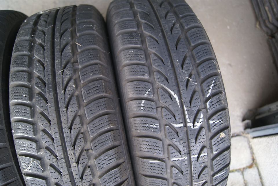 Autoreifen 195/65 R15 91T M+S mit Stahlfelgen, gebraucht in Swisttal