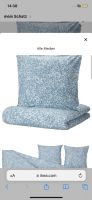 SOMMARSLÖJA Bettwäsche-Set, 3-teilig, blau/Blumenmuster, 240x220/ Berlin - Schöneberg Vorschau