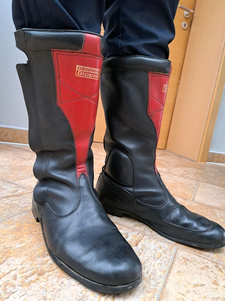 DDR Motorradstiefel in Glauchau