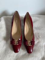 Moda Di Fausto Italy Pumps Gr. 39 Rot Lackleder mit Fleck West - Nied Vorschau
