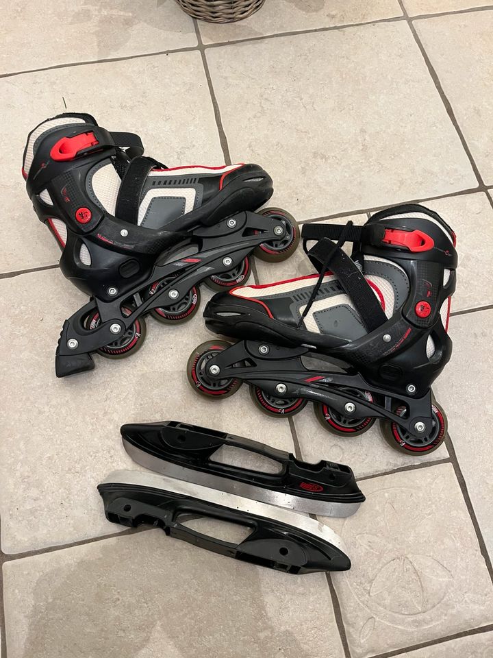 Schlittschuhe / Rollerskates Kinder größenverstellbar in Oststeinbek