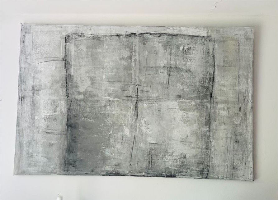 Bild abstrakt Kunst Kunstwerk original Unikat 115,5x75cm Leinwand in Gröbenzell